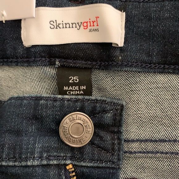 NWT SKINNYGIRL Women’s (Size 25) Straight Jeans - Picture 5 of 6